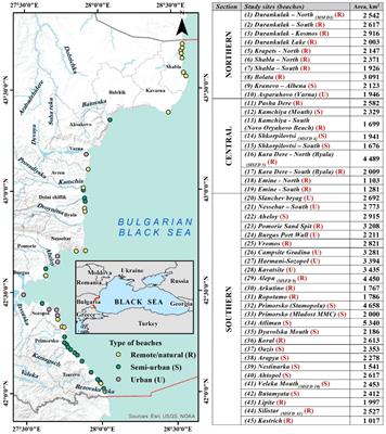 Spatiotemporal variation in marine litter distribution along the Bulgarian Black Sea sandy beaches: amount, composition, plastic pollution, and cleanliness evaluation
